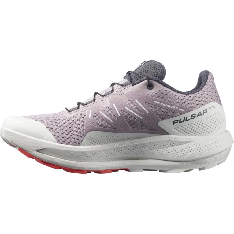 Sapatilhas Trail Running Salomon Pulsar Feminino Luz Marrom | PT X38571